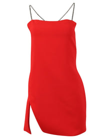 The Attico | Women | Fujiko Mini Dress | Lobster Red