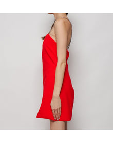 The Attico | Women | Fujiko Mini Dress | Lobster Red