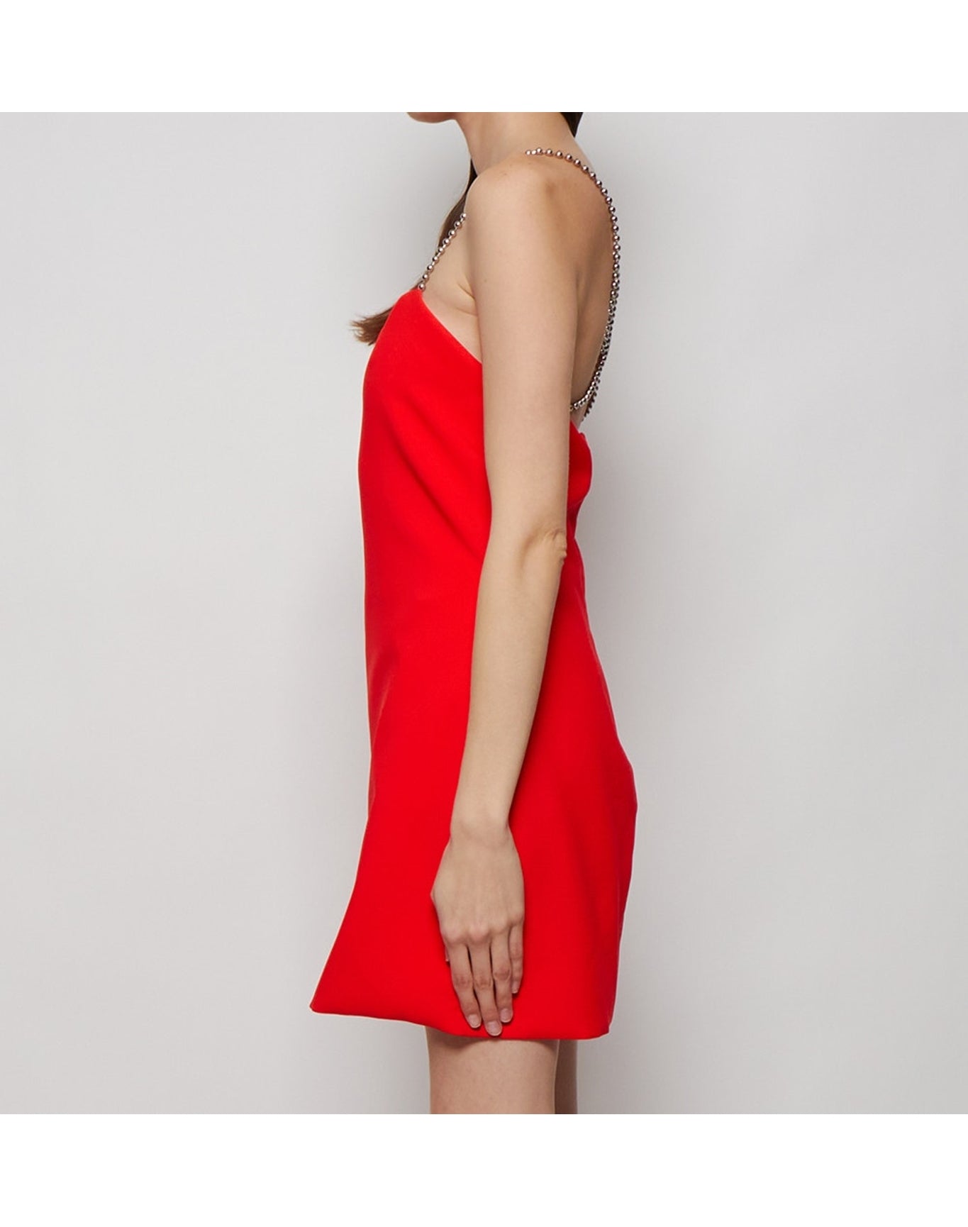 The Attico | Women | Fujiko Mini Dress | Lobster Red
