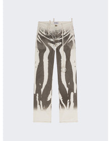 The Attico | Women | Long Pants | Dark Grey x White