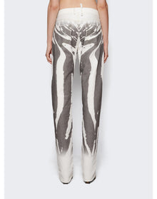 The Attico | Women | Long Pants | Dark Grey x White