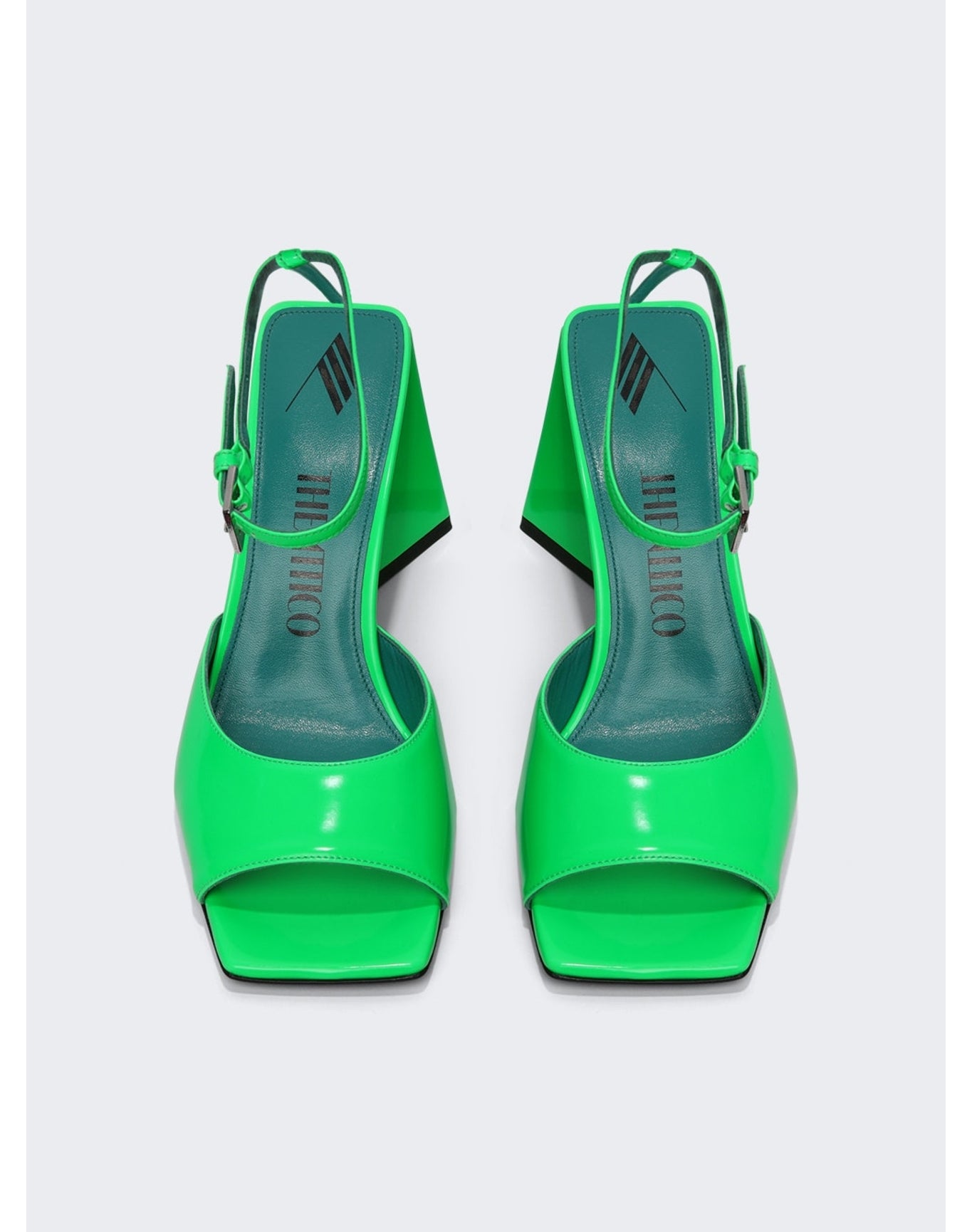 The Attico | Women | Piper Sandal 85mm | Fluorescent Emerald