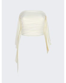 The Attico | Women | Strapless Top | White