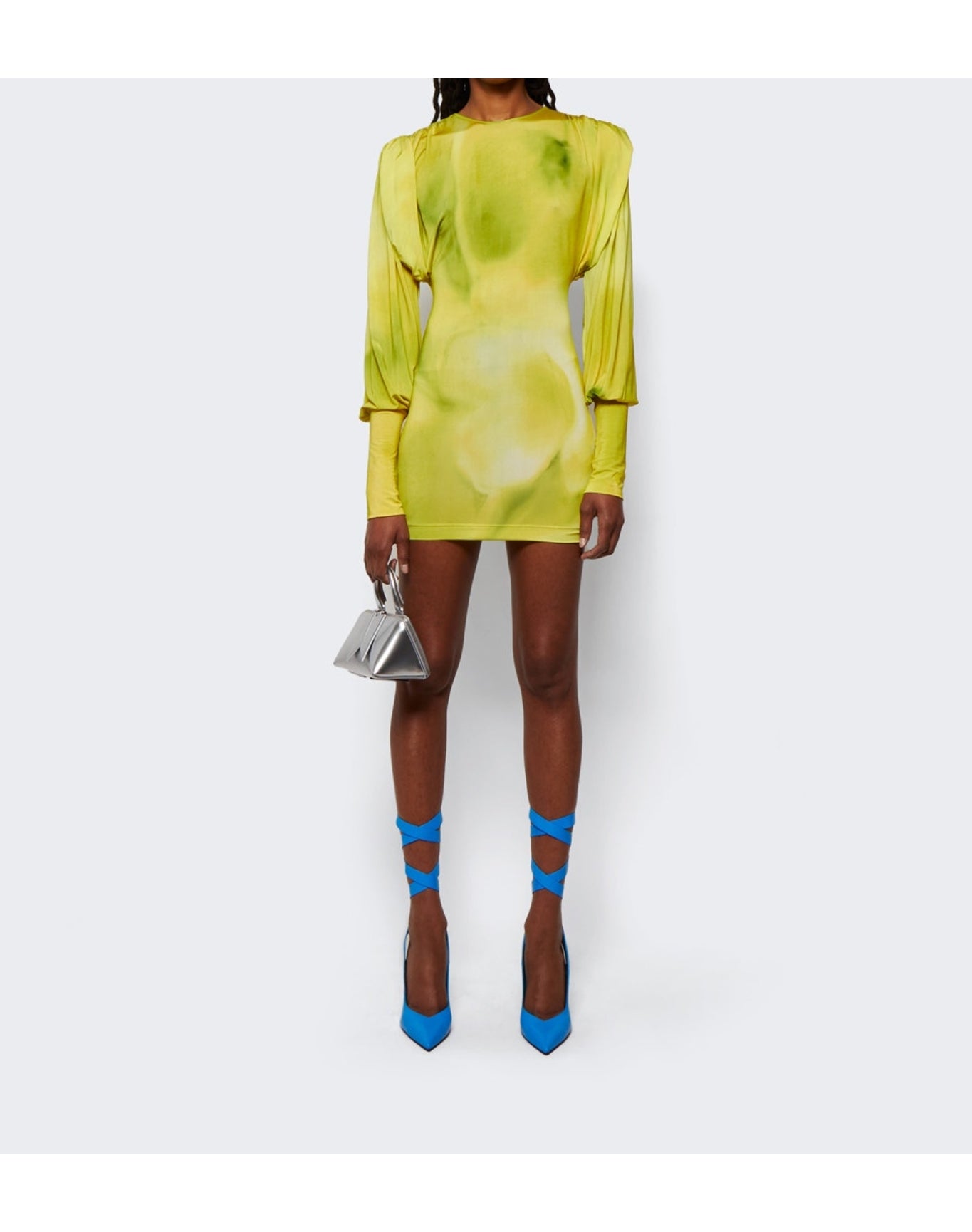 The Attico | Women | Venus Ribbon Slingback Pump | Turquoise