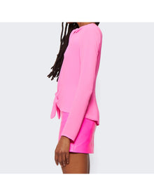The Attico | Women | Zelda Blouse | Neon Fuchsia Pink