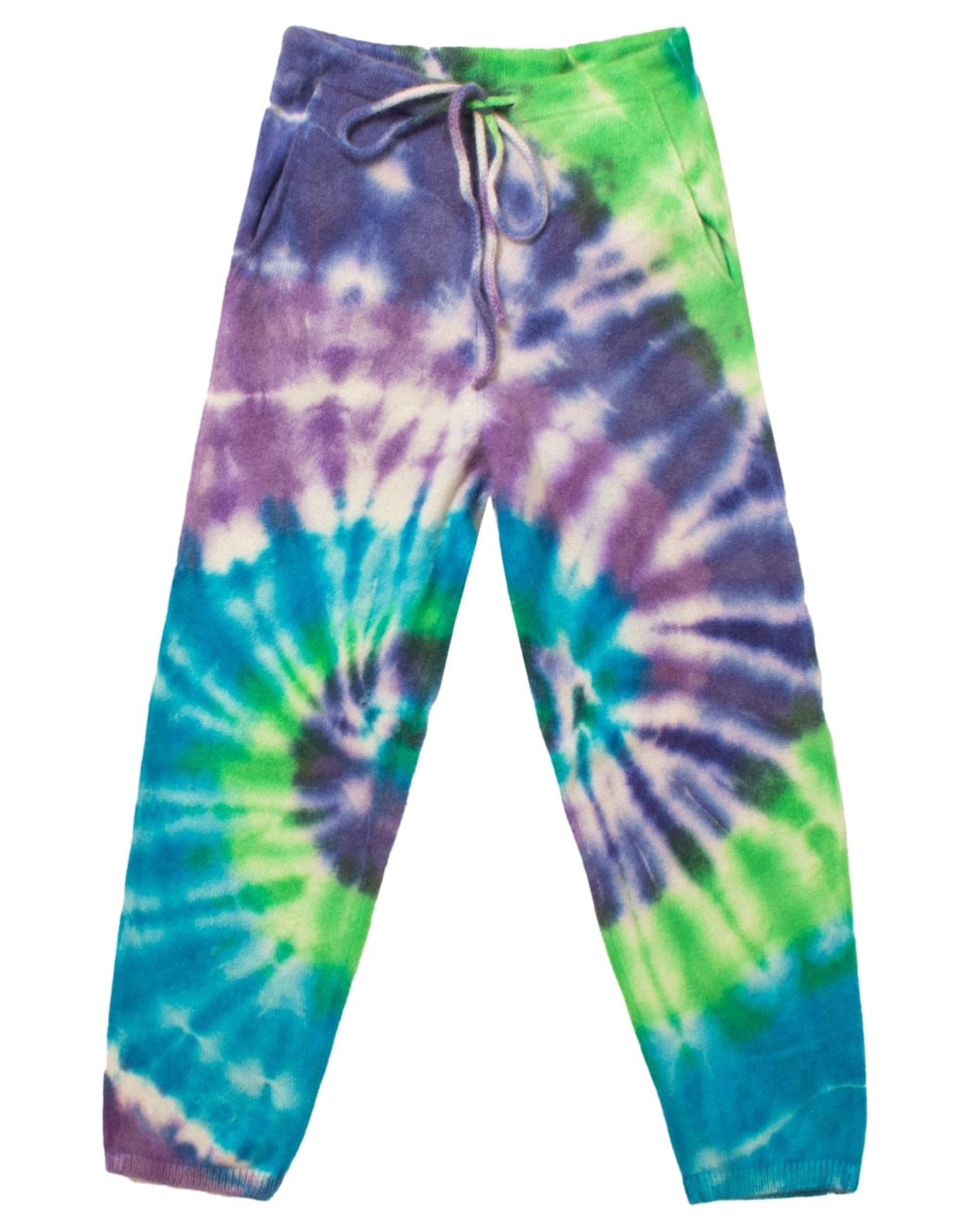 The Elder Statesman | Men | Mordechai Swirl Cashmere Sweatpants | Multicolor