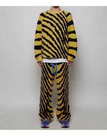 The Elder Statesman | Men | Tiger Roller Pants | Sunbeam x Black