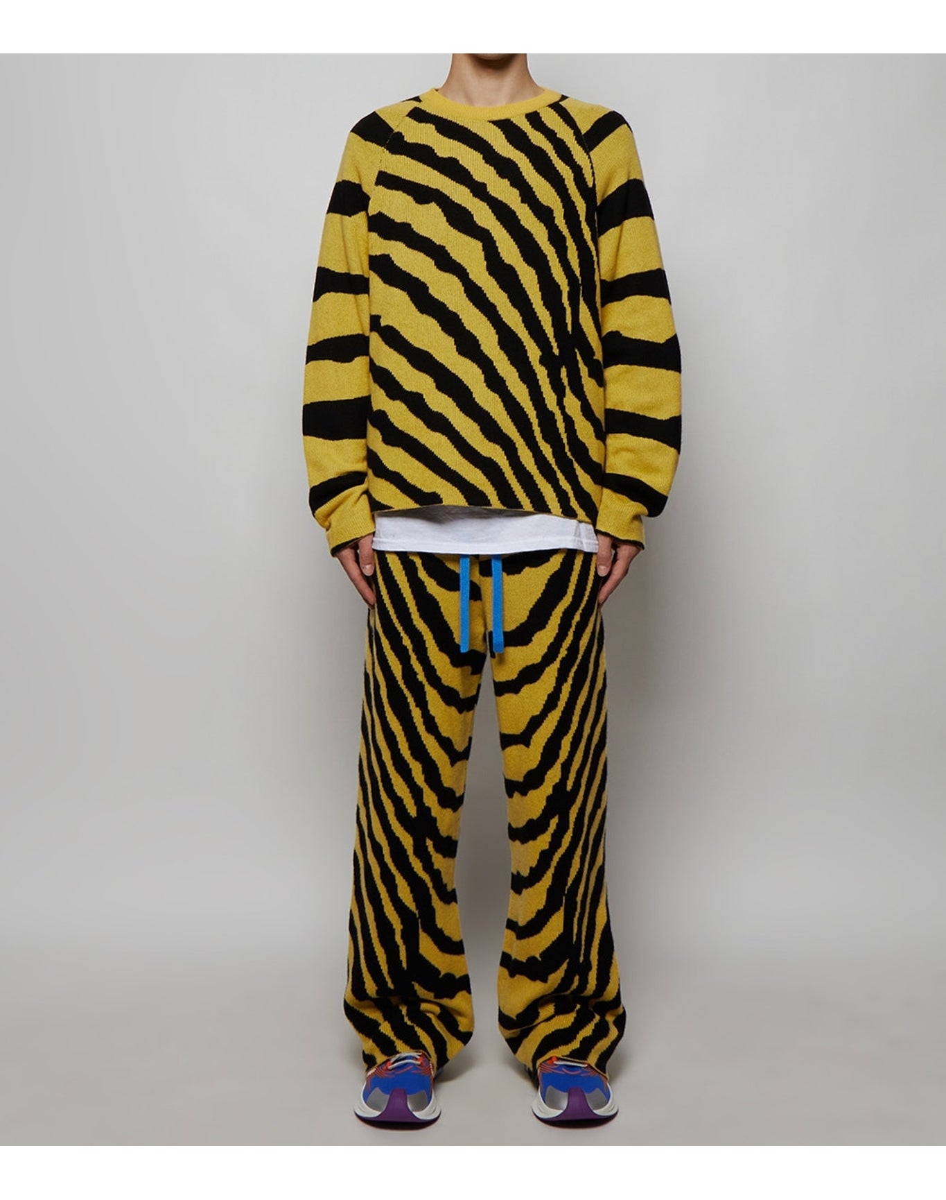 The Elder Statesman | Men | Tiger Roller Pants | Sunbeam x Black