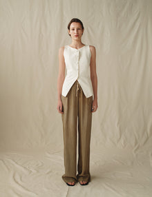 Womens | The Slouch Pants in Washed Stripe | Washed Stripe