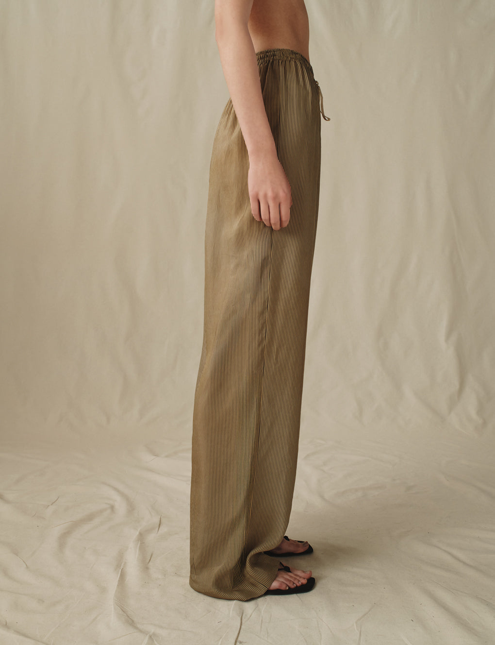Womens | The Slouch Pants in Washed Stripe | Washed Stripe