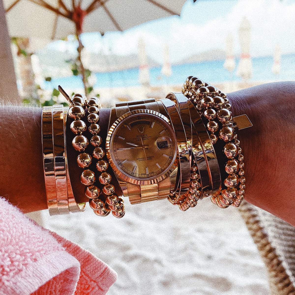 Timo Gold Bracelet Set - Dannijo