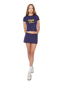 Womens | Blessed Tee | Navy