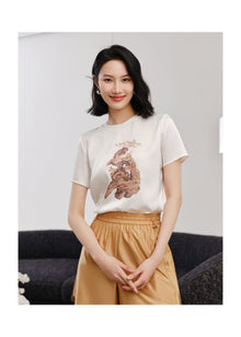 Triacetate T-Shirt | White
