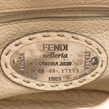 Fendi | Pre-Owned Mini Leather Sakura Selleria Peekaboo Satchel | Pink/Light Pink