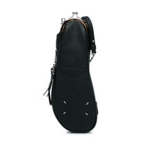 Maison Margiela | Pre-Owned Leather Tabi Crossbody | Black