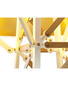 (PREORDER) UL Construction Lamp Wood L | White