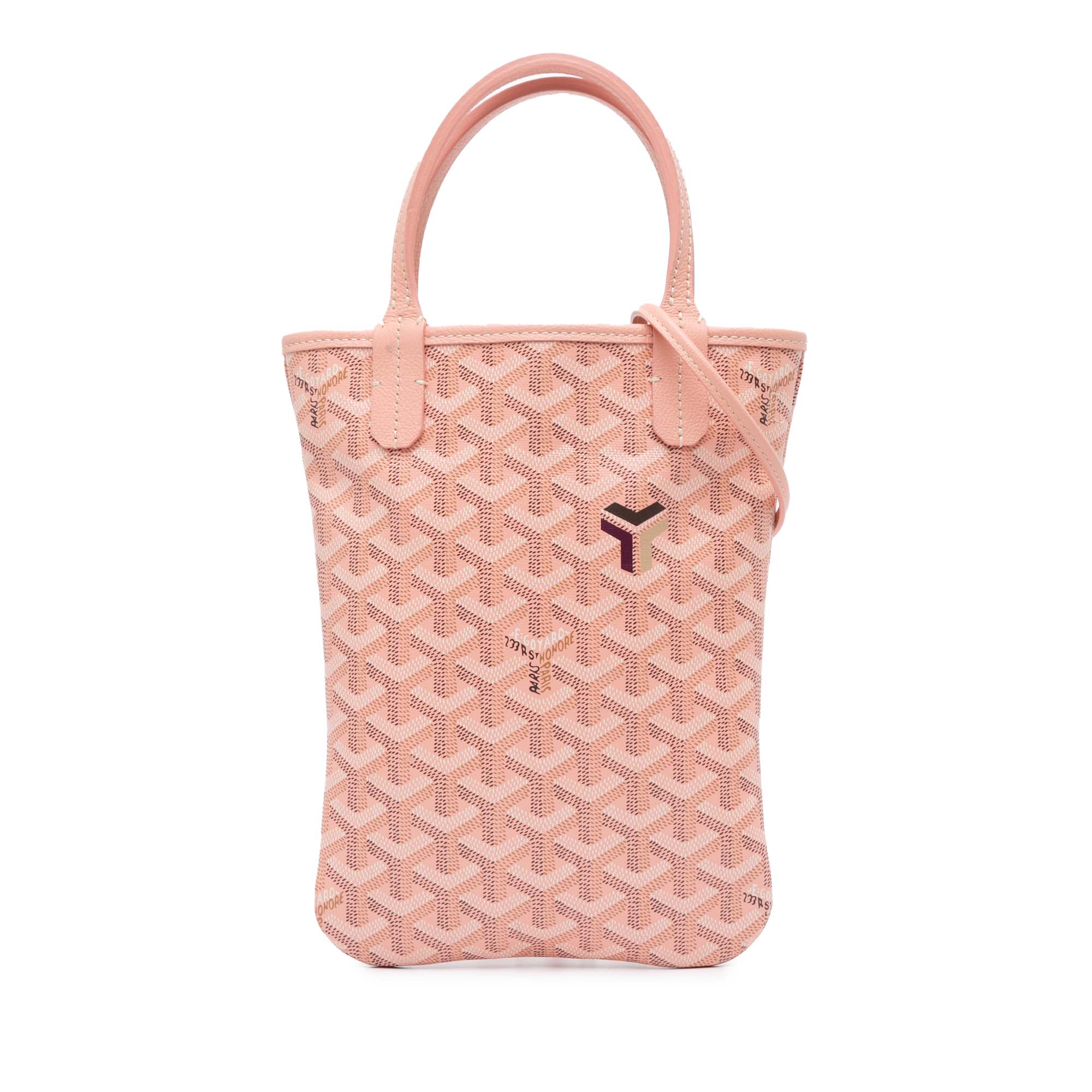 Goyard | Pre-Owned Goyardine Poitiers Claire Voie | Pink