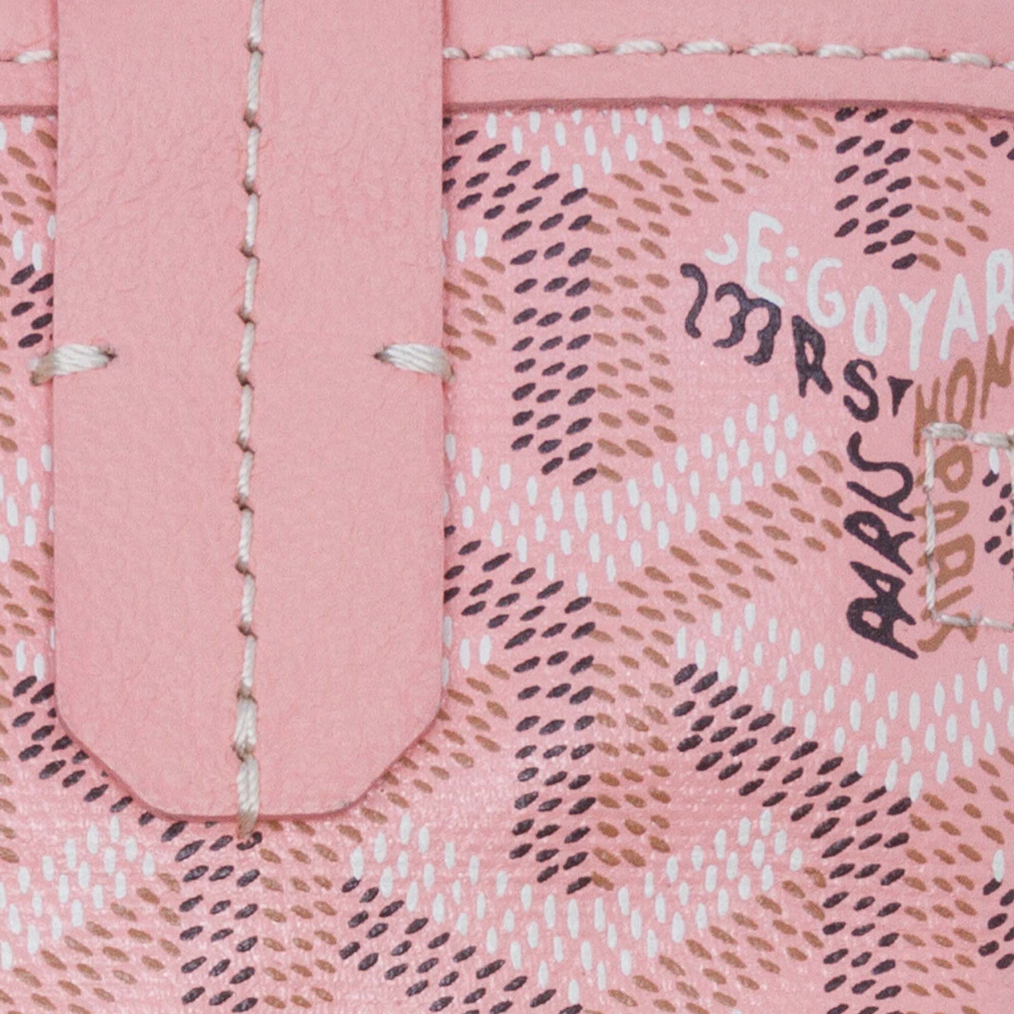 Goyard | Pre-Owned Goyardine Poitiers Claire Voie | Pink