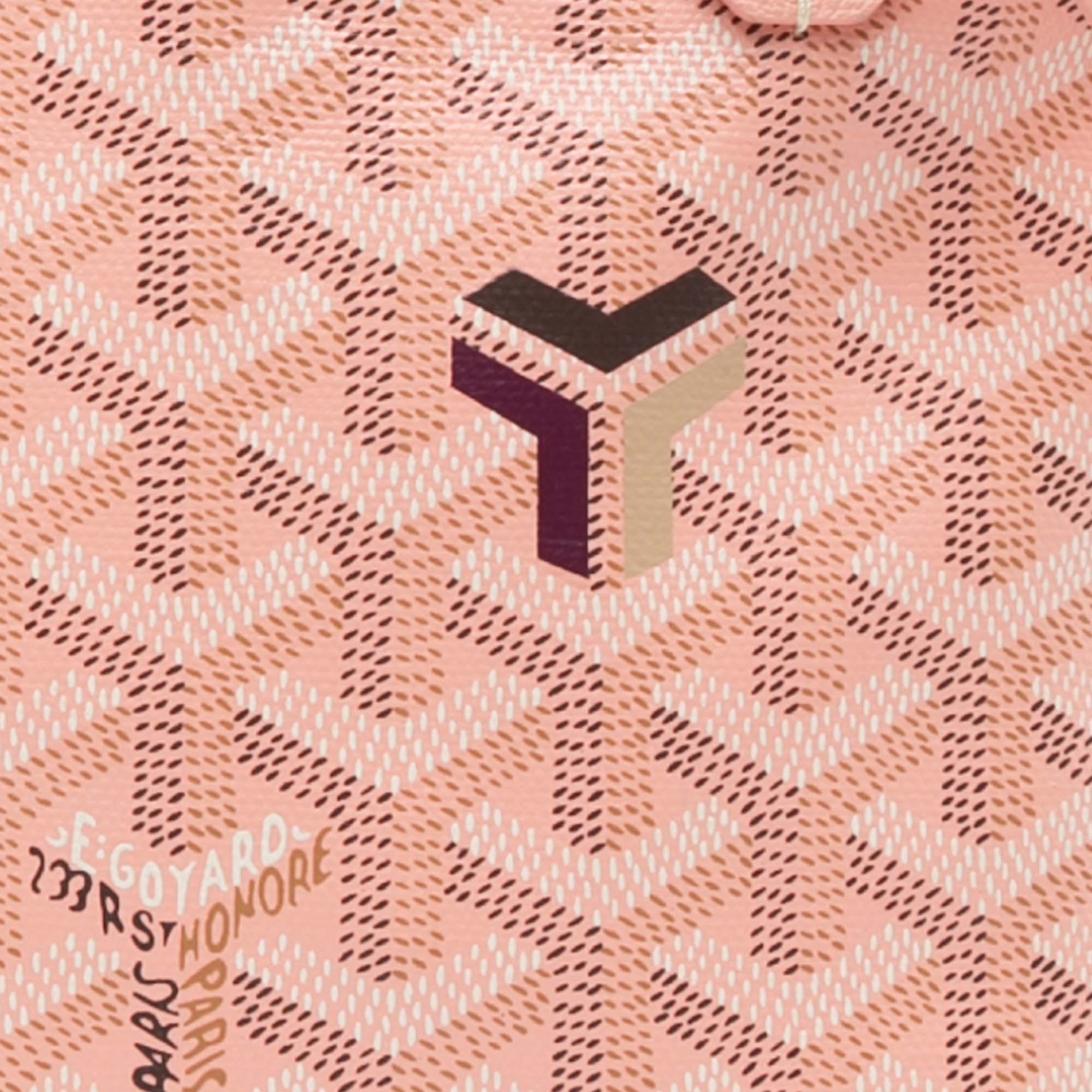 Goyard | Pre-Owned Goyardine Poitiers Claire Voie | Pink