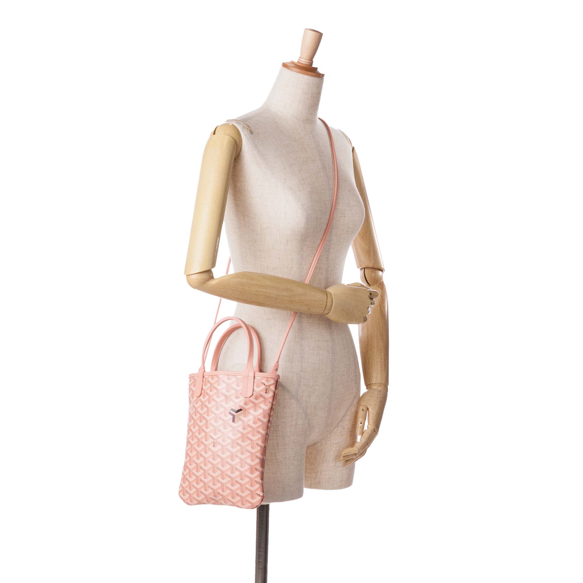Goyard | Pre-Owned Goyardine Poitiers Claire Voie | Pink