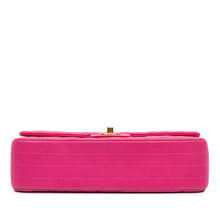 Chanel | Pre-Owned Medium Classic Chevron Lambskin Double Flap - II | Pink/Blush