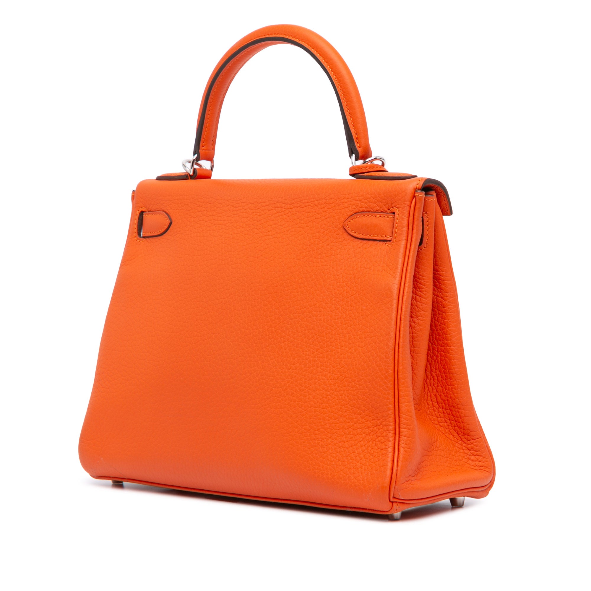 Hermes | Pre-Owned Togo Kelly II Retourne 28 | Orange