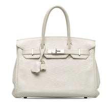 Hermes | Pre-Owned Clemence Birkin 30 | White