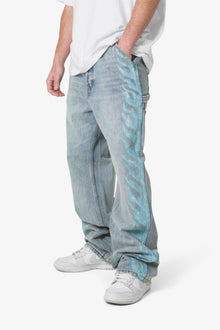 Ultra Baggy Flame Denim | Blue
