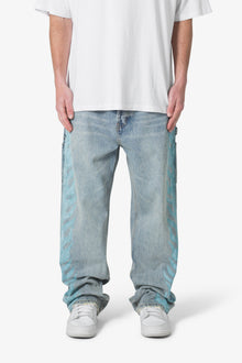 Ultra Baggy Flame Denim | Blue