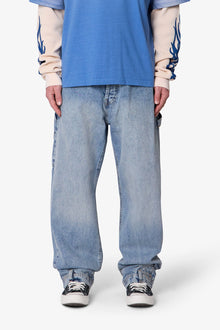 Ultra Baggy Reconstructed Denim | Washed Blue