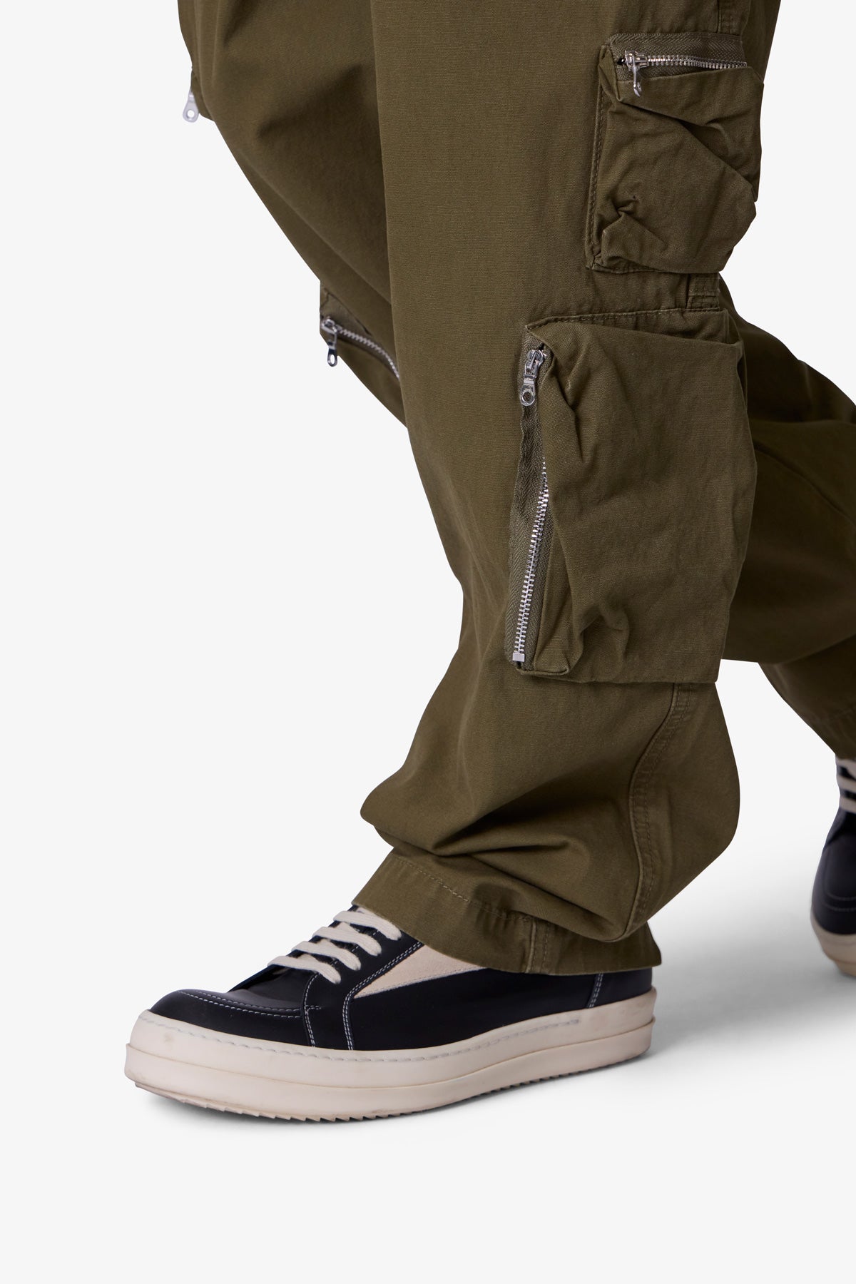 Ultra Baggy Tactical Cargo Pants | Olive