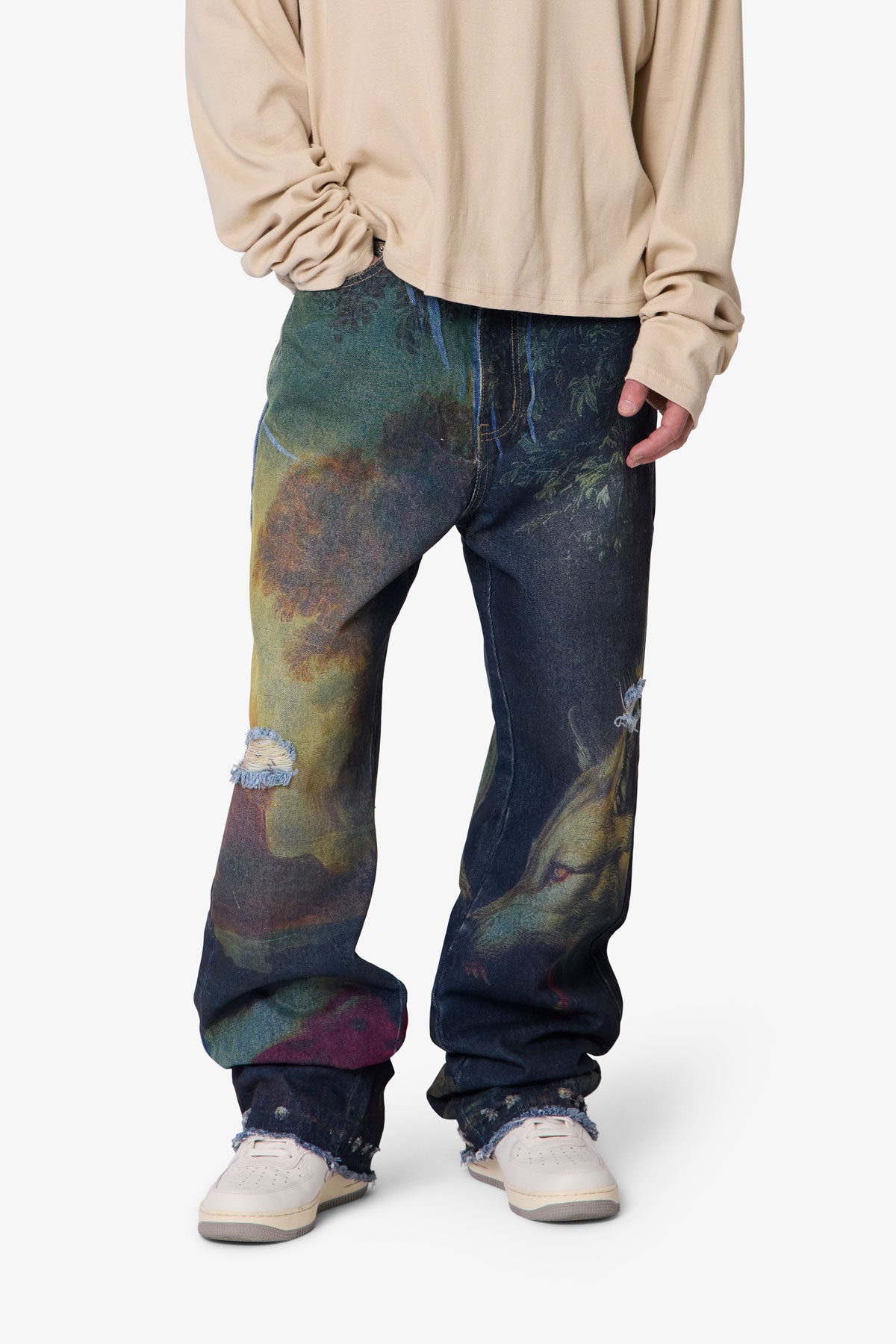 Ultra Baggy Wolf Denim | Multi