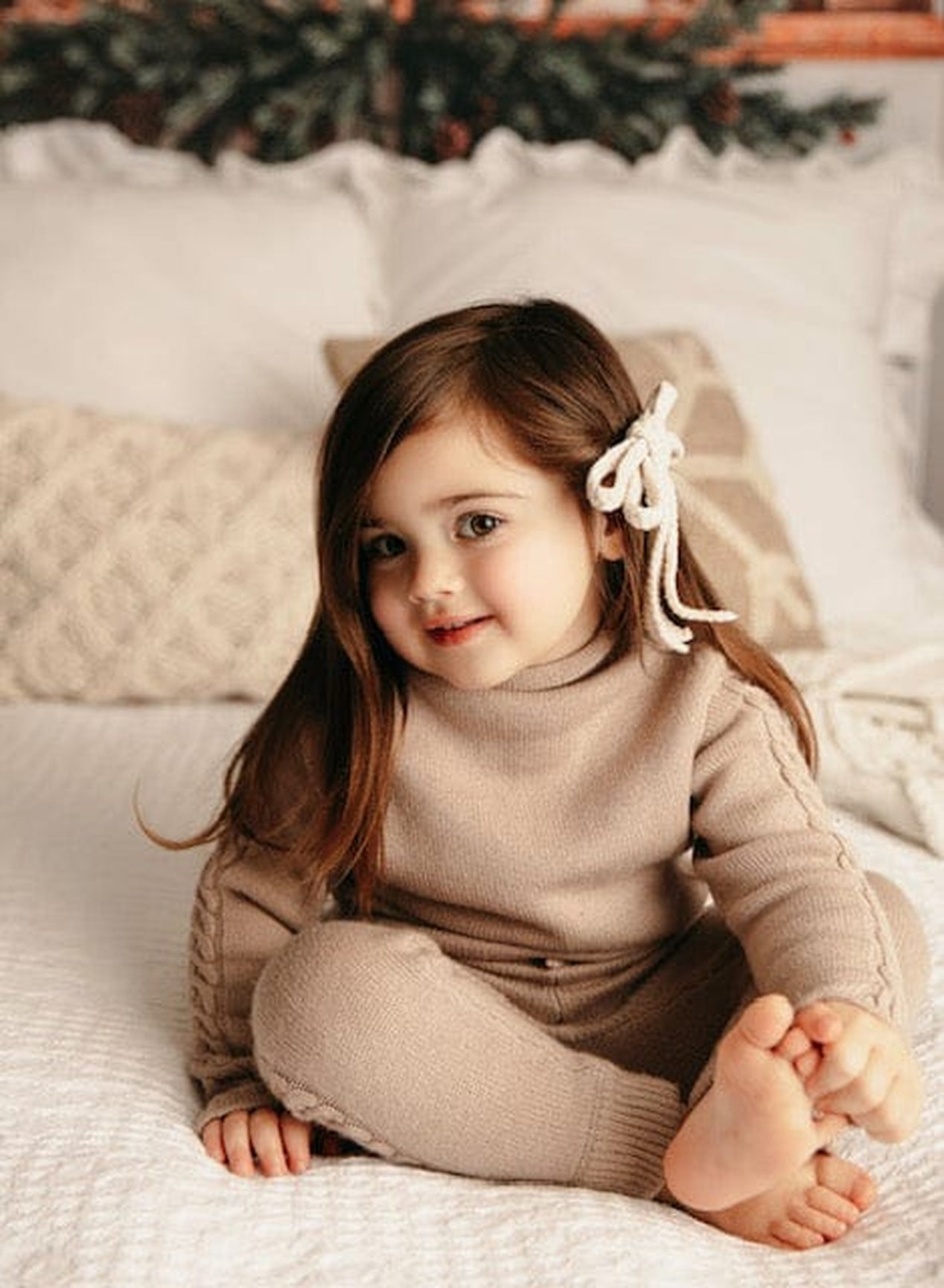 Unisex | Braided Fine Wool Lounge Set | Cappucino