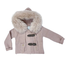 Unisex | Honeycomb Dusty Cashmere Pram Coat | Pink