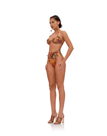 Uwa Reversible Bikini Bottom | Kola Print