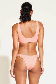 Astrid Bralette | Pink Coral EcoRib
