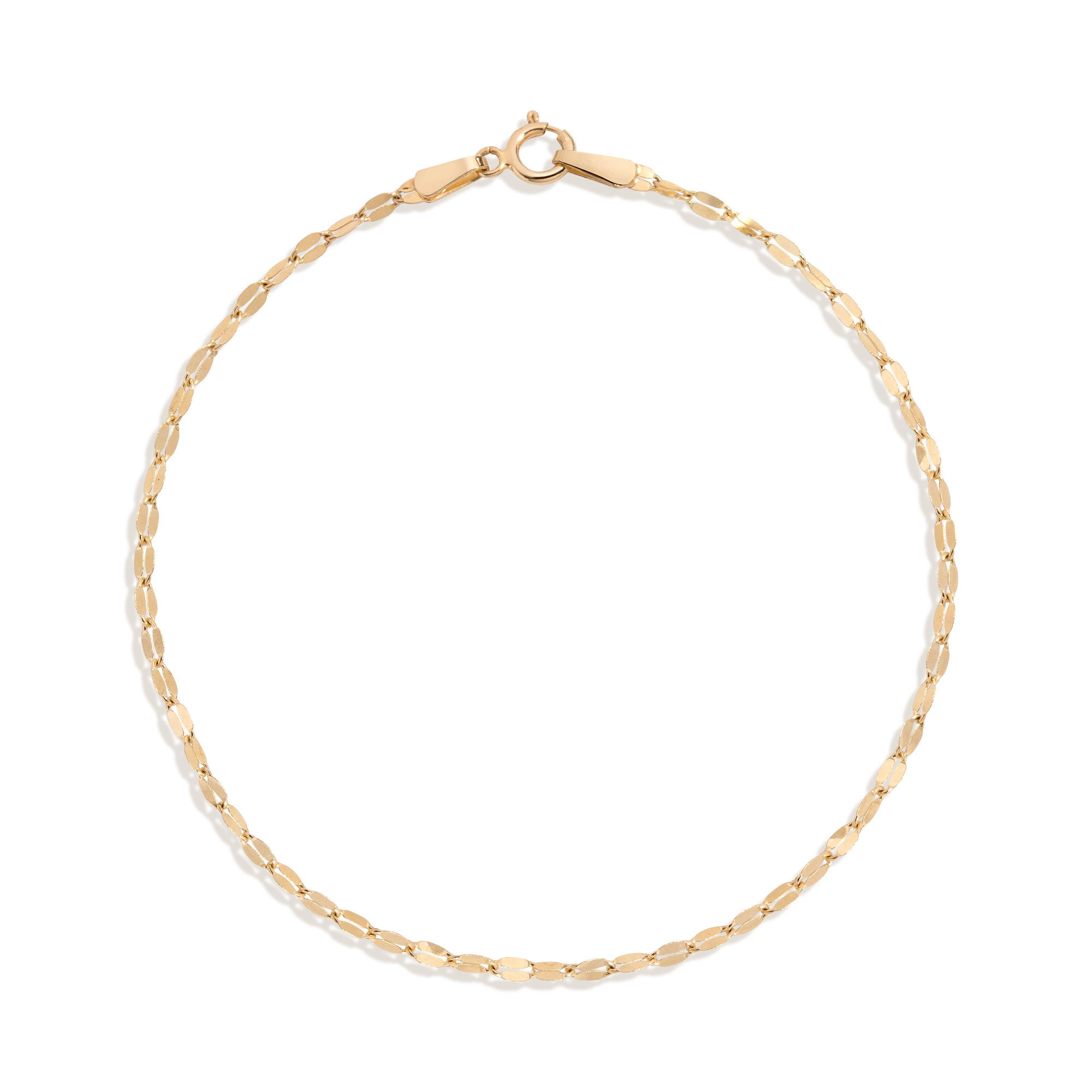 Valentino Chain Bracelet Vermeil 14k Yellow Gold 6in 6.5in 7in 7.5in First