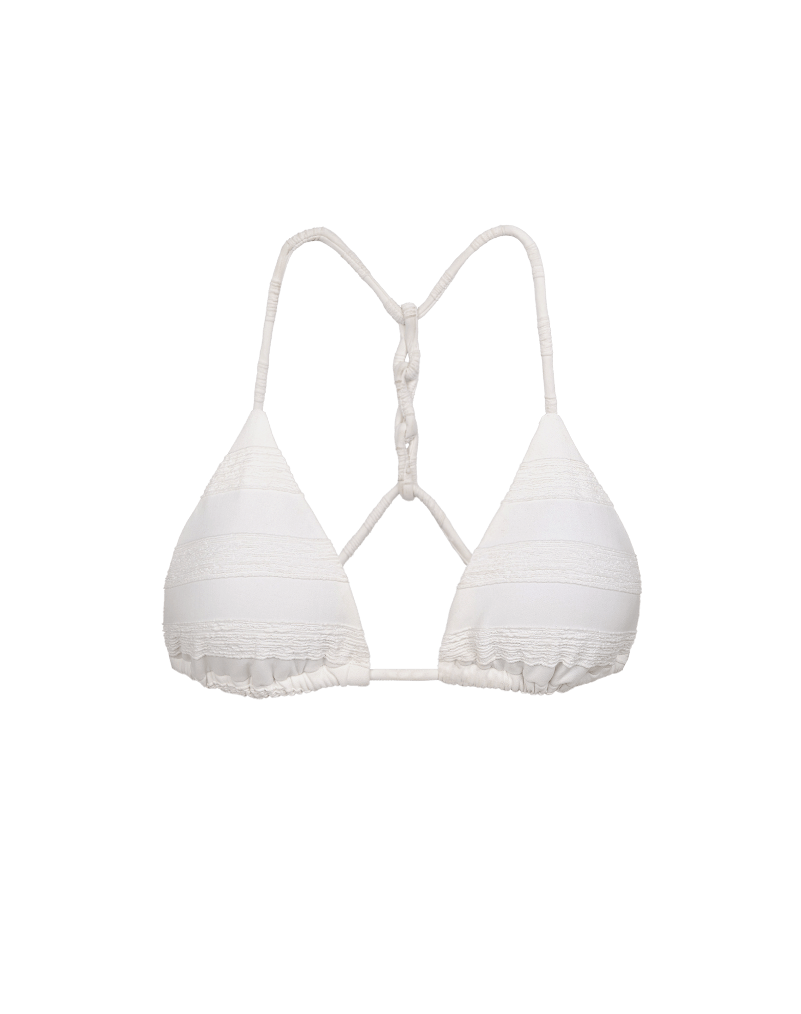 Savyon Leanne T Back Tri Top - Off White S