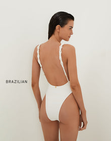 Savyon Leanne One Piece | Brazilian | Off White