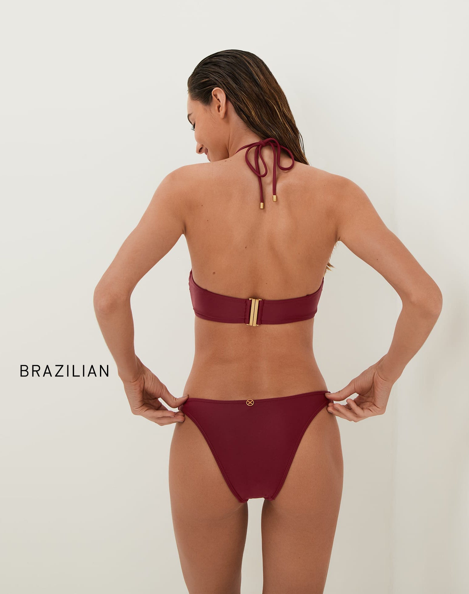 Matte Liza Bandeau Top - Ponche S