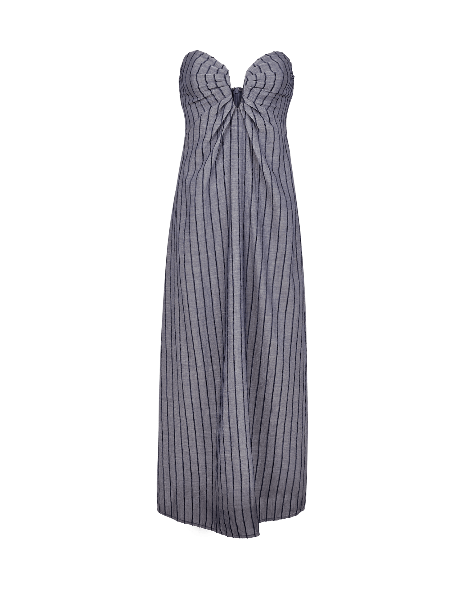 Zhen Long Dress | Sailboat Pinstripe