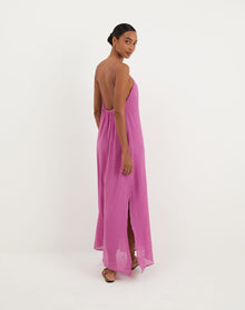 Lily Long Dress - French Rose XS