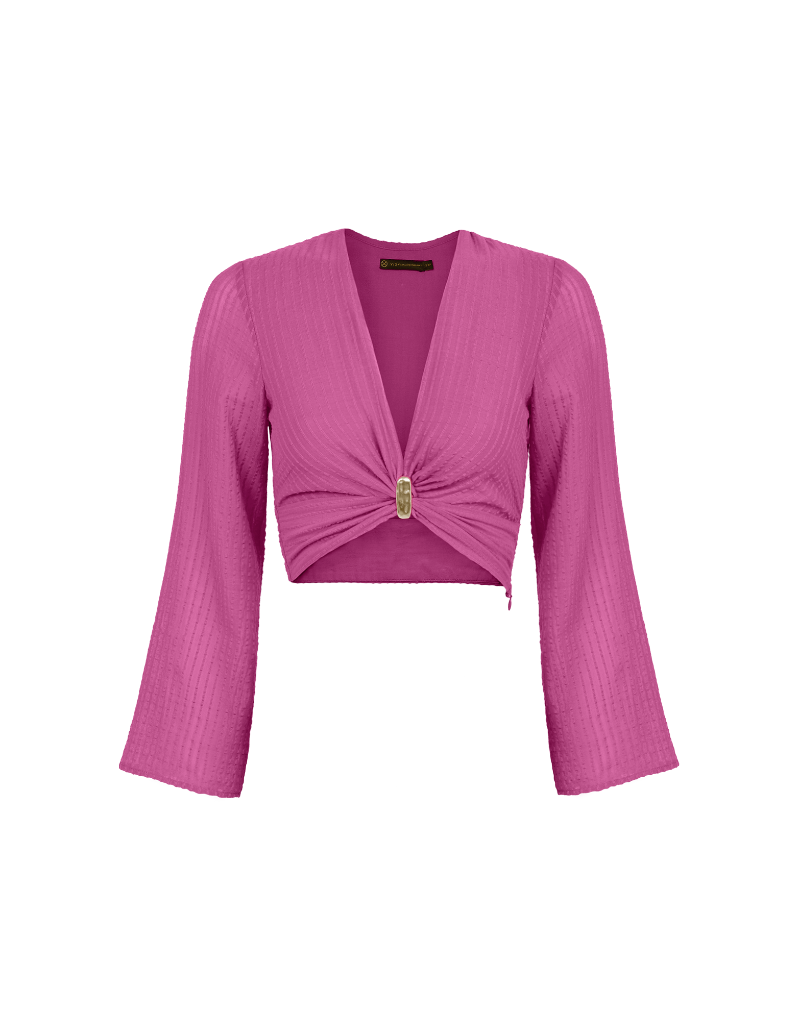 Lucie Long Sleeve Blouse - French Rose XS