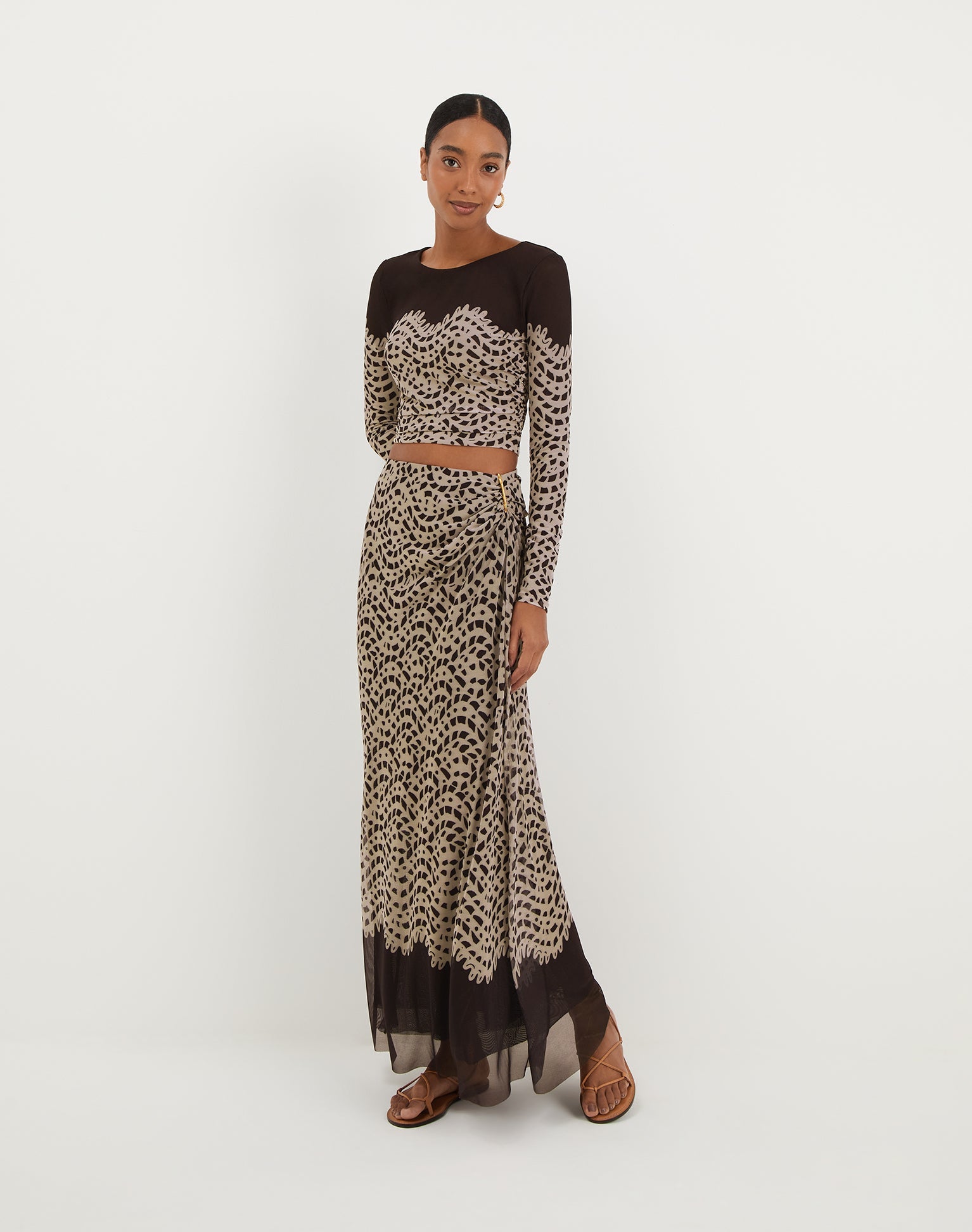 Mira Long Sleeve Top - Poeme XS