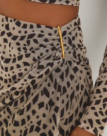 Amira Detail Long Skirt - Poeme XS