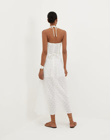 Marina Long Dress - Off White XS