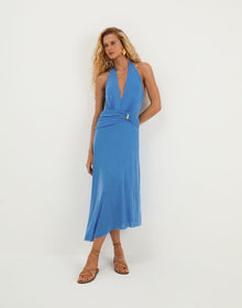 Zita Midi Dress - Beach Front XS