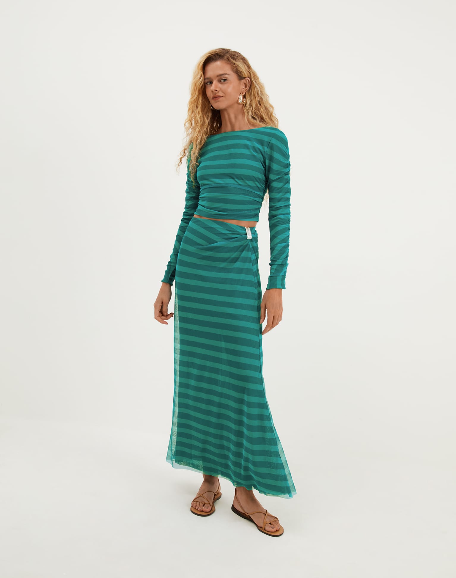 Amira Long Skirt - Harmonie Yacht XS