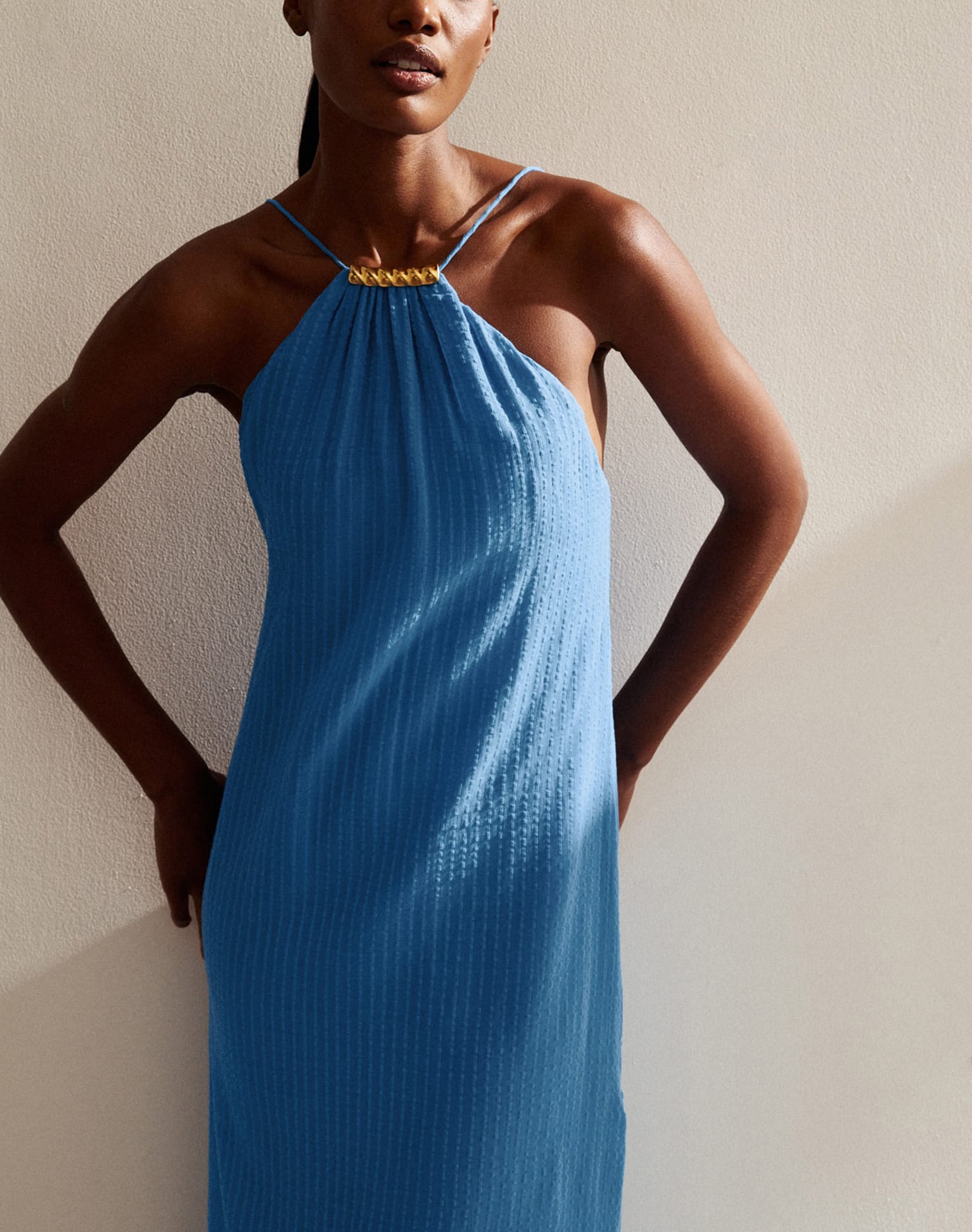 Lily Long Dress - Beach Front XS
