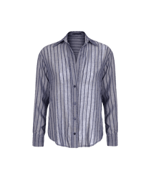 Lyra Long Sleeve Blouse - Sailboat XS